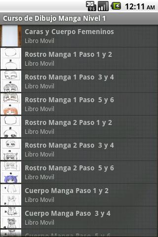Audiocurso de Dibujo Manga 1 Android Reference