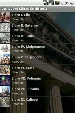 Los Nueve Libros de Historia Android Reference