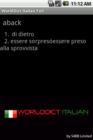 WorldDict Italian Full Android Reference