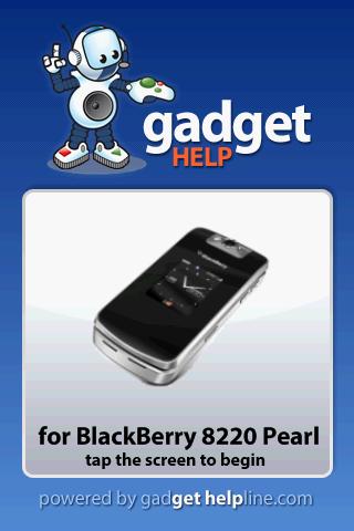 BlackBerry 8220 Pearl – Gadget Android Reference
