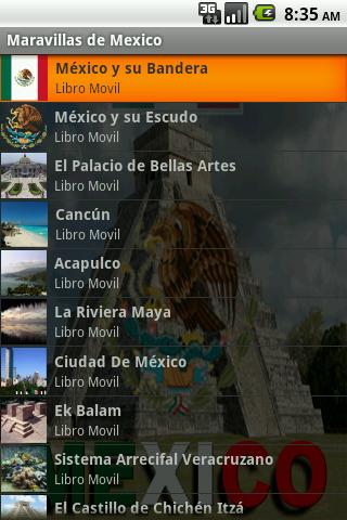 Maravillas de México – Audio Android Reference