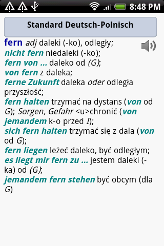 Standard-Wörterbuch Polnisch