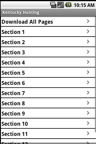 Kentucky Hunting Guide Android Reference
