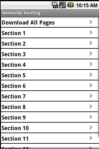 Kentucky Hunting Guide Android Reference