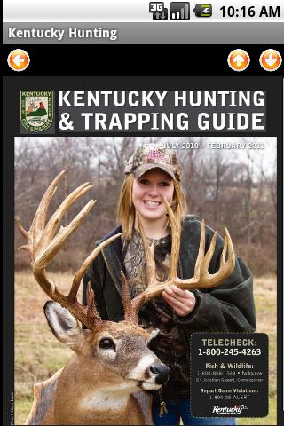 Kentucky Hunting Guide Android Reference