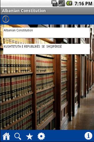 Constitution of Albania Android Reference