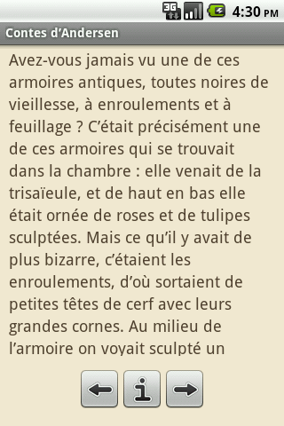 Contes d’Andersen (Français) Android Reference