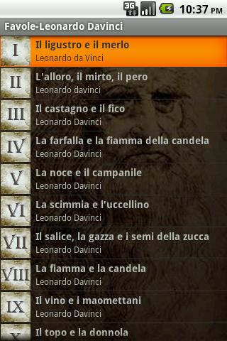 Favole – Leonardo da Vinci Android Reference