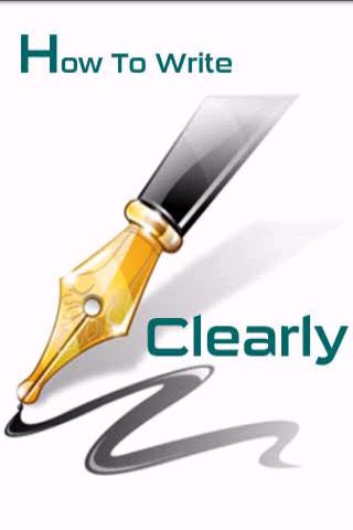 How to Write Clearly