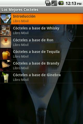 Los Mejores Cocteles – Audio Android Reference