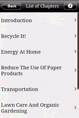 How to be Environment Friendly Android Reference