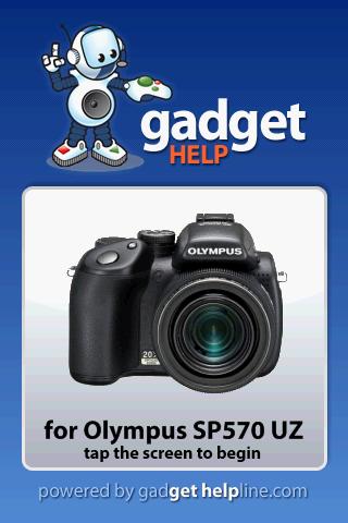 Olympus SP570 UZ – Gadget Help Android Reference
