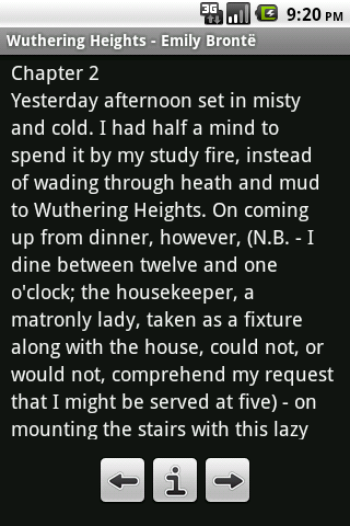 Wuthering Height. Emily Bronte Android Reference