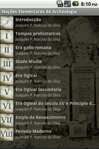 Noções de Archeologia Android Reference