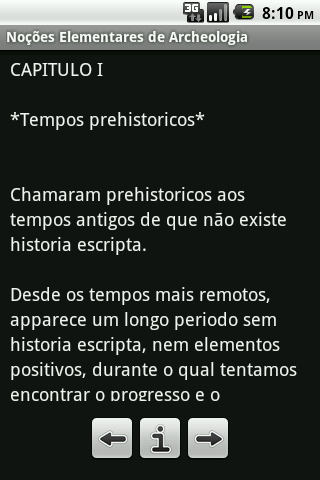 Noções de Archeologia Android Reference