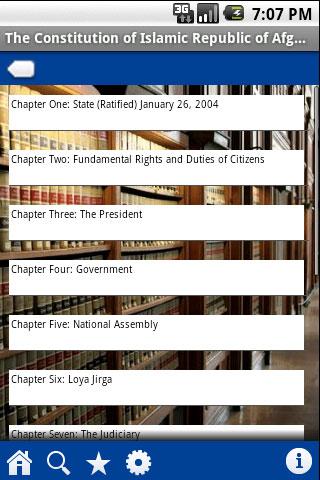 Constitution of Afghanistan Android Reference