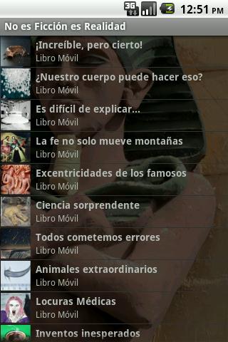No es Ficción es Realidad Android Reference