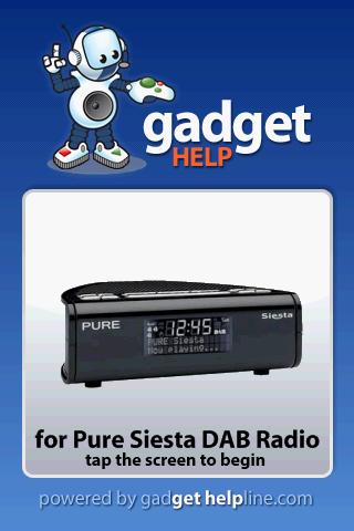 Pure Siesta  Gadget Help