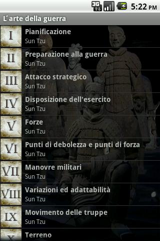 L’arte della guerra – Sun Tzu Android Reference