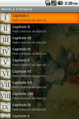 Moros y Cristianos Android Reference