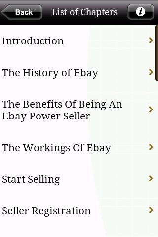 eBay PowerSeller Secrets Android Reference