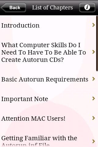 Autorun CD Creation Made Easy Android Reference