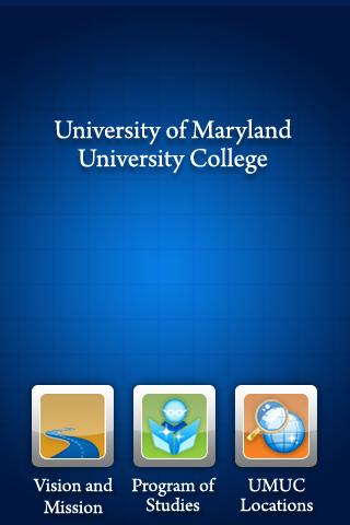 UMUC – University of Maryland Android Reference
