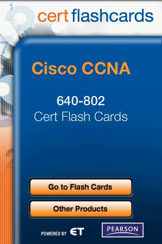 CCNA 640-802 Cert Flash Cards