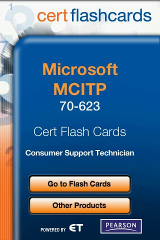 MCITP 70-623 Cert Flash Cards