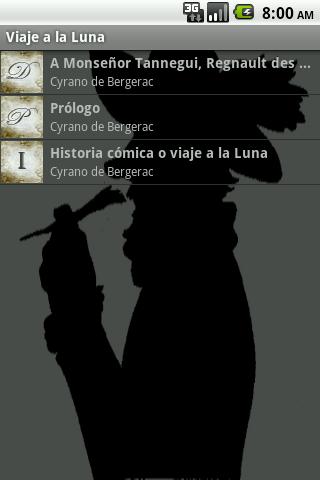 Viaje a la Luna – Cyrano de B. Android Reference