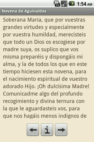 Novena de Aguinaldos Navideña Android Reference