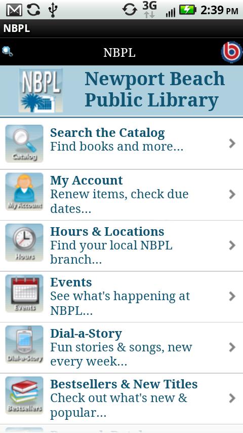 NBPL Android Reference