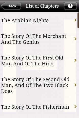 The Arabian Nights Android Reference