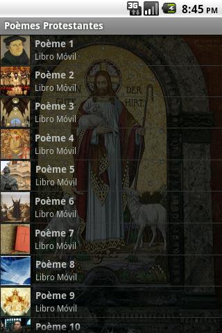 Français. Poèmes Protestantes Android Reference