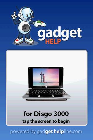 Disgo 3000 Gadget Help Android Reference