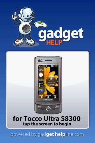Samsung Tocco U  Gadget Help
