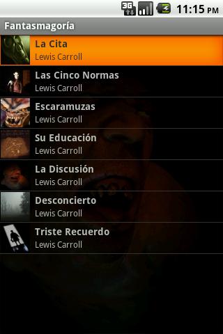 Fantasmagoría – AudioEbook Android Reference
