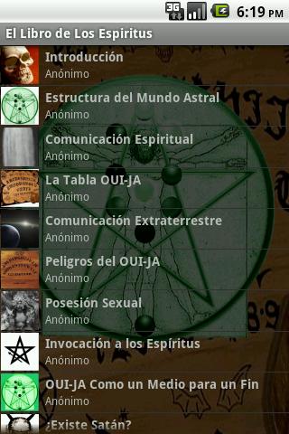 El Libro de Los Espíritus Android Reference