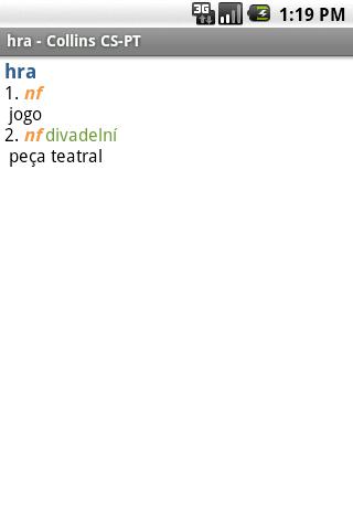 Czech<>Portuguese Mini Android Reference