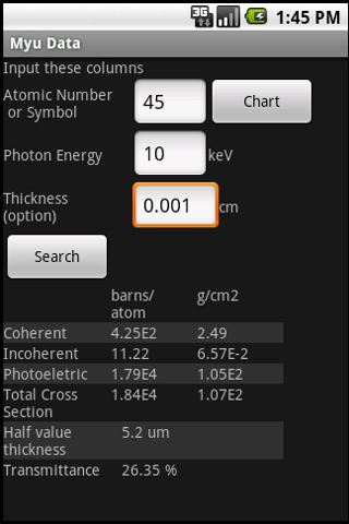 Xray Analysis Pro Android Reference