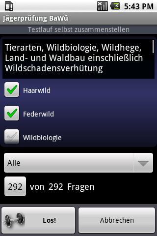 Jägerprüfung BaWü Android Education