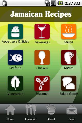 Jamaican Recipes Android Reference