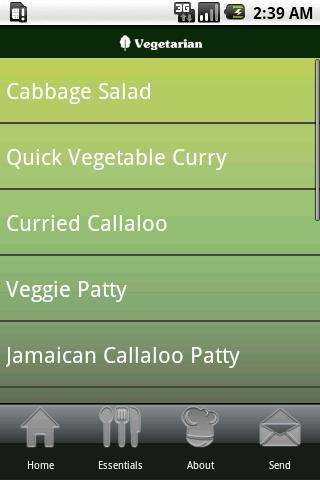 Jamaican Recipes Android Reference