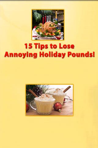 15 Tips to Lose Holiday Pounds Android Reference