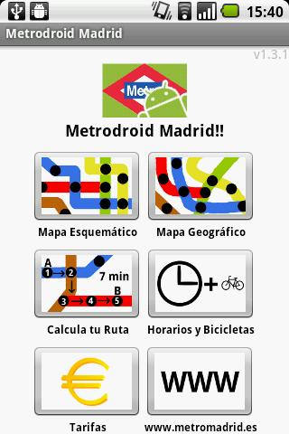 Metrodroid Madrid Android Travel & Local