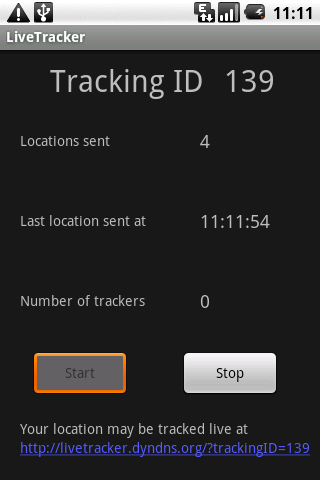 Live Tracker