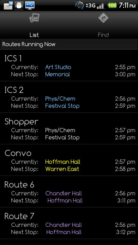 JMU Bus Schedule- Lite Version Android Travel & Local