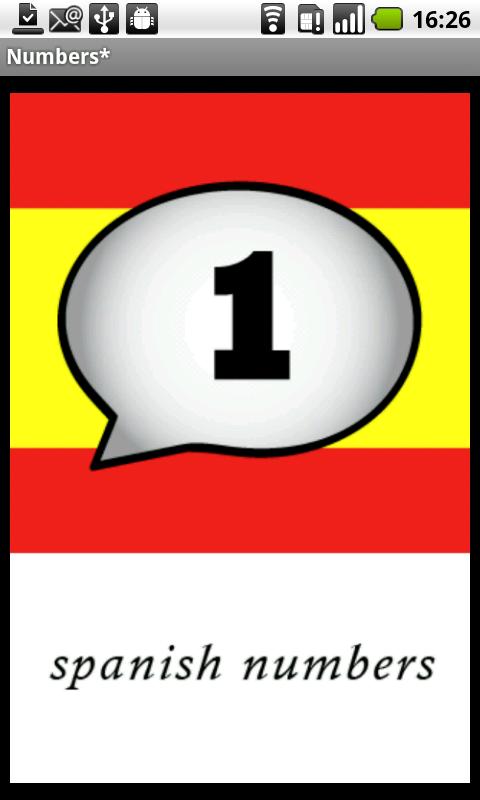 Spanish Numbers Android Education