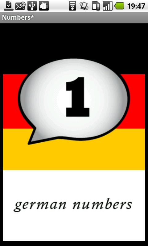 German Numbers Android Education