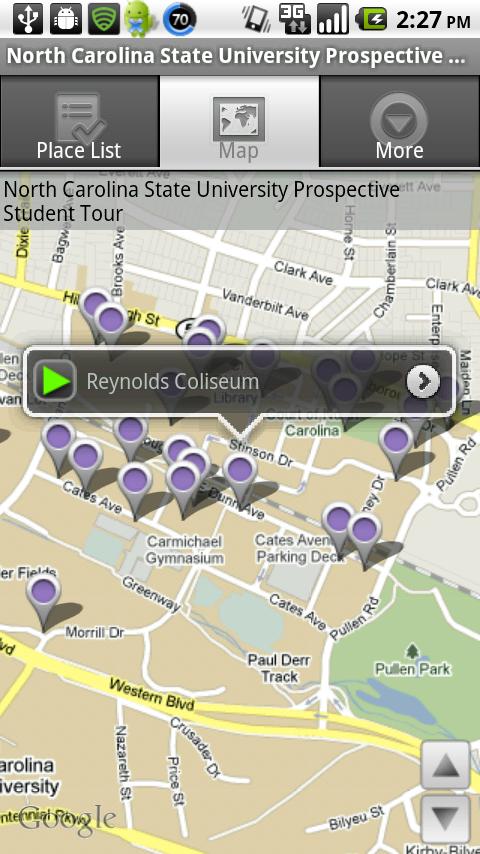 NC State University Tour Android Books & Reference